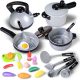  Set of kitchen appliances Kettle Pressure cooker Pot Frying pan