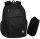  CoolPack multi-compartment school backpack, black, 30 l + CoolPack pencil case