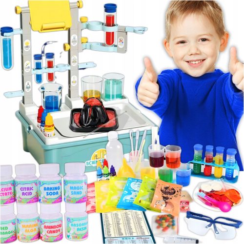  MULTIFUNCTIONAL EDUCATIONAL SET LITTLE CHEMIST MEGA TABLE 68 EXPERIMENTS