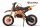  APOLLO CROSS 10" petrol 50 cc for kids orange