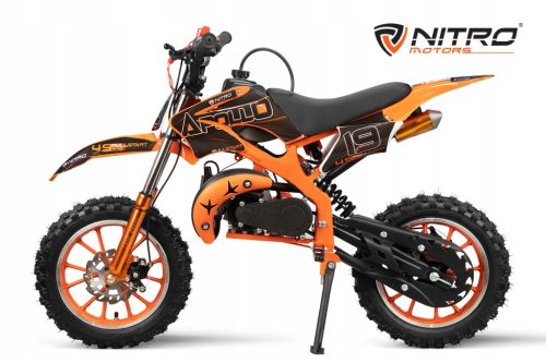  APOLLO CROSS 10" petrol 50 cc for kids orange