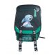  Lilo and Stitch school backpack with multiple compartments in shades of green