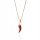  Chili Pepper Necklace, Gold 925 Gift GIORRE