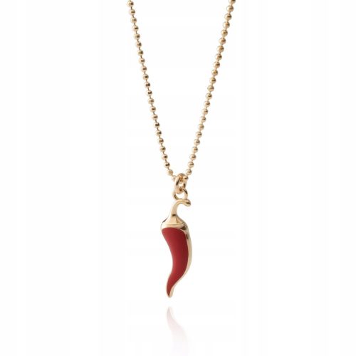  Chili Pepper Necklace, Gold 925 Gift GIORRE