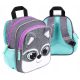 "Bambino Premium" School & Trip Backpack with Decorative Fuzzy Graphic Motif