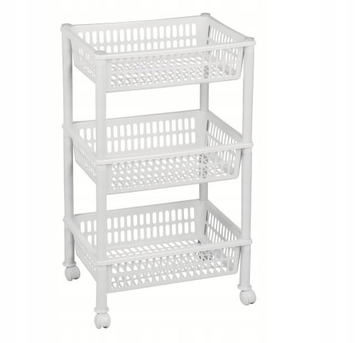  Plast-Team Jumbo Eco bathroom shelf 68.5x39.4x29 cm white