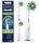  Oral-B CrossAction EB-50-3 electric toothbrush heads, 3 pieces