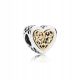  Charms Pandora - Openwork heart lock 791740