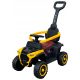  Battery-powered Quad Motor Ride-on Pusher 3in1 Canopy YELLOW