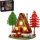  BLOCKS HUGE FOREST HOUSE 1689 PIECES LIGHTS UP AT NIGHT CONSTRUCTION BLOCKS