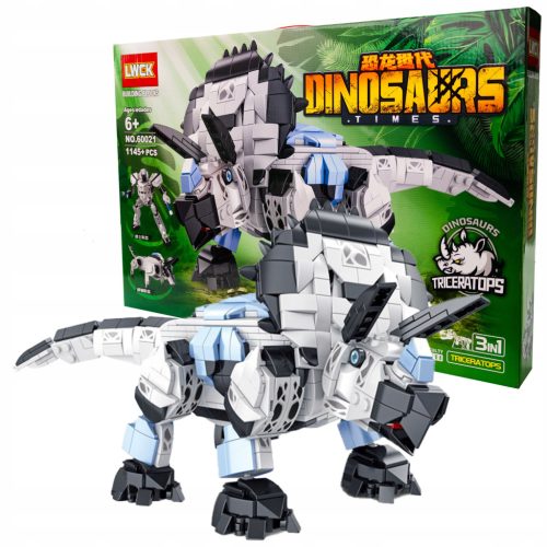  Building blocks 3in1 Dinosaur World Jurassic Triceratops 1145EL