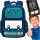 Durable Nylon School Backpack with Multiple Compartments and Free Shoe Bag