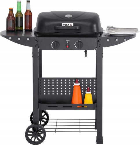  YATO GAS GRILL 2 BURNERS 5KW YG-20007