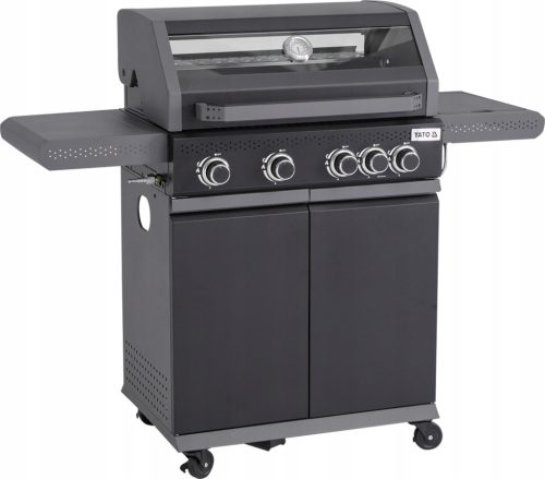  YATO GAS GRILL 4+1 14.5KW WITH GLASS YG-20010