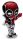  Deadpool Marvel charms, silver 925, FREE