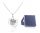  EAGLE NECKLACE EMBLEM POLAND ENGRAVING SILVER 925 WOMEN'S
