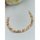  18k Gold Plated Bracelet for Women/Men Greek Cube - STYLISH