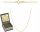  GOLD CHAIN DELICATE ARMOR 585 45 CM AS A GIFT ENGRAVING