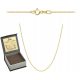  GOLD CHAIN DELICATE ARMOR 585 45 CM AS A GIFT ENGRAVING