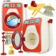  Washing Machine Automatic Set of household appliances for children Washing with water Clothes hanger Iron