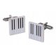  Cufflinks Piano Keys Gift for Musician Onyx Art Lonon