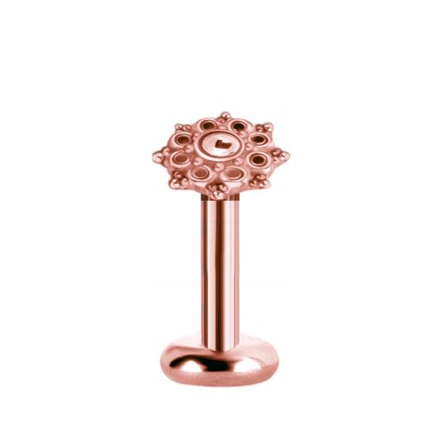 SS316L RG labret 1.2x6 unscrewable tribal decoration m34L