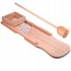  LARGE wooden shredder with cabbage masher