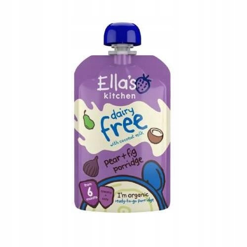  Ella's Kitchen BIO Dairy-free porridge with pear and figs 6m+, 100g