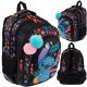 St.Right BPL58STITCH BLACK ALOHA Multi-Compartment School Backpack