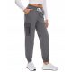  Women's Cargo Sweatpants, Cotton, High Waist