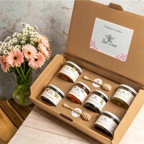  Gift set 6x 250g - multiflower, linden, acacia, honeydew, rapeseed, forest