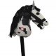  HOBBY HORSE HORSE ON A STICK stick HORSE HEAD plush horse SOUNDS piebald