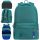 Oxford Youth School Backpack with Triple Compartments, 45x30 cm, Durable and Spacious - Dark Green