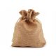  10 pieces natural medium gift bag 10x12 cm imitation