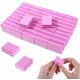  50 x MINI POLISHING BLOCK BUFFER NAIL POLISHER PINK 100/180 SET