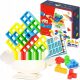  BLOOOK Montessori Toy, Tetra Tower Balance, tower building game.