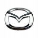  Mazda Car Steering Wheel Sticker – Silver