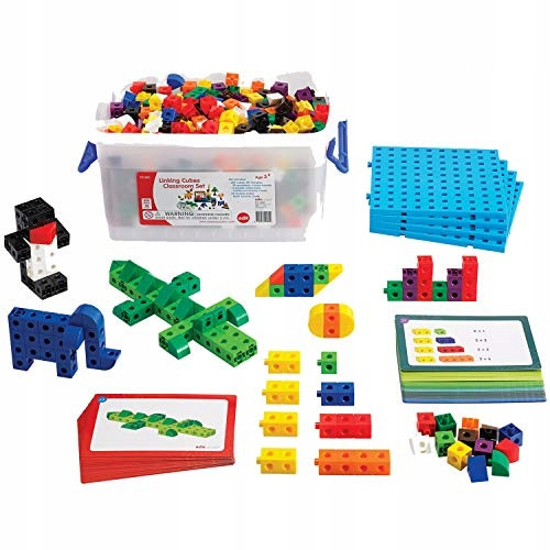  Edx education 54009 Linking Cube Classroom Set, 2