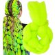  SYNTHETIC HAIR FOR BRAIDS NEON LIME YELLOW A21