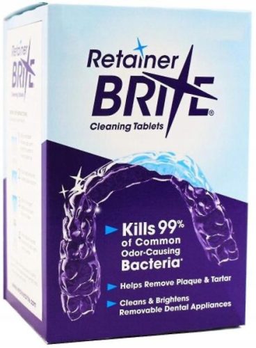  Retainer Brite Tablets for prosthetic devices 96 pcs