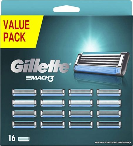  Gillette MACH3 razor 16 pcs.