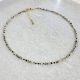  Choker necklace dalmatian jasper natural stones trendy