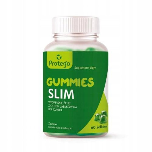  Protego GummieS Slim apple cider vinegar jelly sweets sugar-free, 60 jelly sweets
