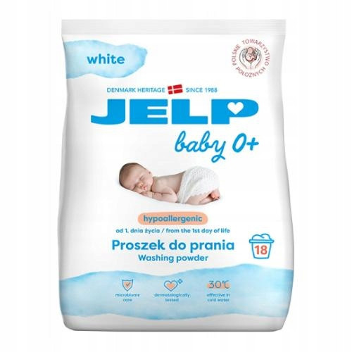  Jelp Baby 0+ White washing powder 18 washes 1350 g