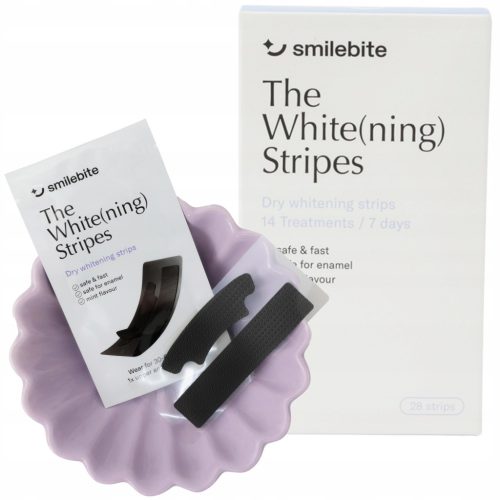  THE WHITE(NING) STRIPES SMILEBITE TEETH WHITEN SET 28 STK.