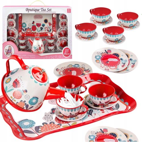  TEA SET JUG CUPS TRAY SET