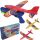  AIRPLANE LAUNCHER GUN WITH LED LIGHT 33CM 3-PACK SET 2 FLIGHT MODES