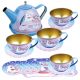  LARGE TEA SET UNICORN TRAY SAUCERS CUPS KITCHEN SET