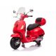 Battery operated children's electric motorbike Vespa GTS Super Red Milly Mally