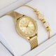  Paul Lorens VANESSA women's watch set with bracelet GOLD box + ENGRAVING